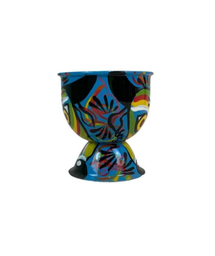 Eierbecher Karneval Blau01 bei Bizar